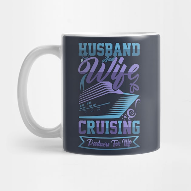 cruise vacation for Setting Sail for Love and Celebration Birthday for Husband and Wife cruise by greatnessprint